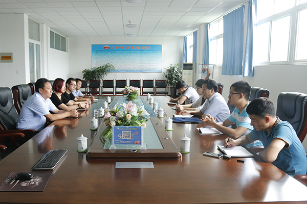 Warmly Welcome Leaders of High-tech Zone Statistics Department To Visit China Coal Group