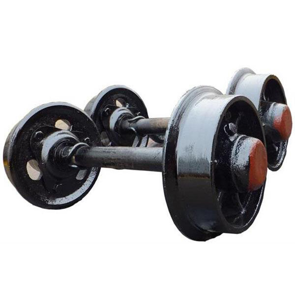 Cast Iron Ore Cart Wheel Set