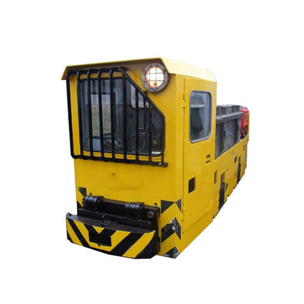 Mine Diesel Electric Locomotive with Safe Braking Control System