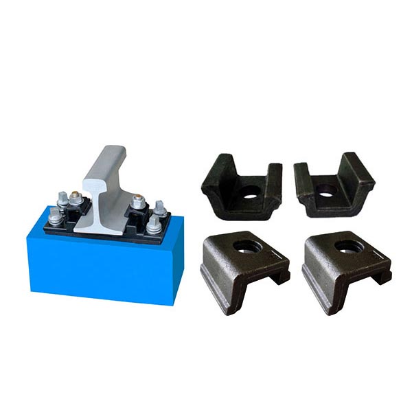 Railway Clamp KPO Colored or HDG for Rail Fastening