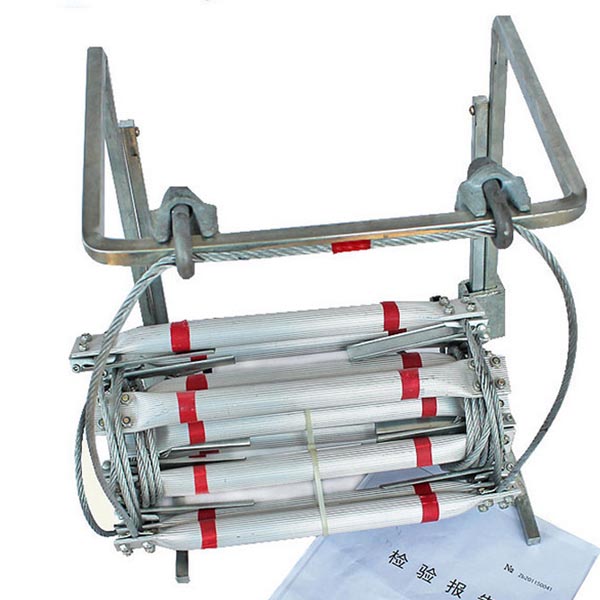 Lifesaving Steel Wire Safety Rope Ladder