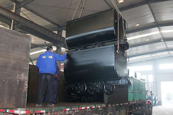 Fixed Mine Cars of China Coal Group Sent to Taiyuan, Shanxi Province