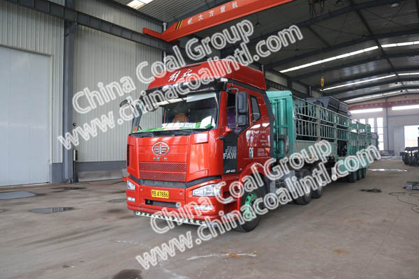 China Coal Group International Trading Company Exported A Batch of Bucket Tipping Mine Cart to Russia