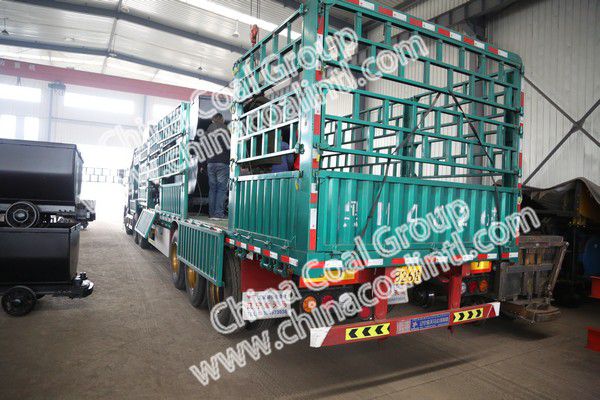 A Batch of Fixed Mine Cars of China Coal Group Sent to Manchuria