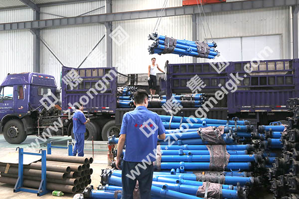 China Coal Group Sent A Batch Of Single Hydraulic Props To Jincheng City Shanxi Province