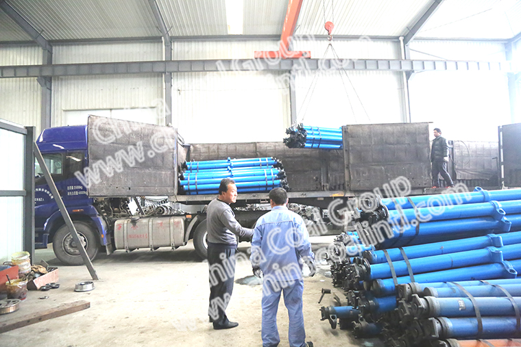China Coal Group Sent A batch Of Hydraulic Props To Shanxi Province