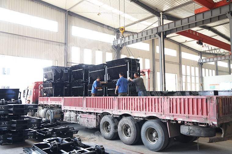 China Coal Group Sent A Batch Of Bucket Tipping Mine Car To Jiangxi Province