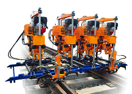 Advantages of turnout rail tamping machine in actual use