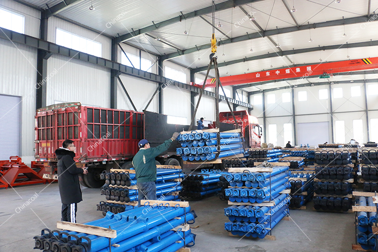 A Batch Of Mining Hydraulic Props For China Coal Group Were Sent To Inner Mongolia And Shanxi Province