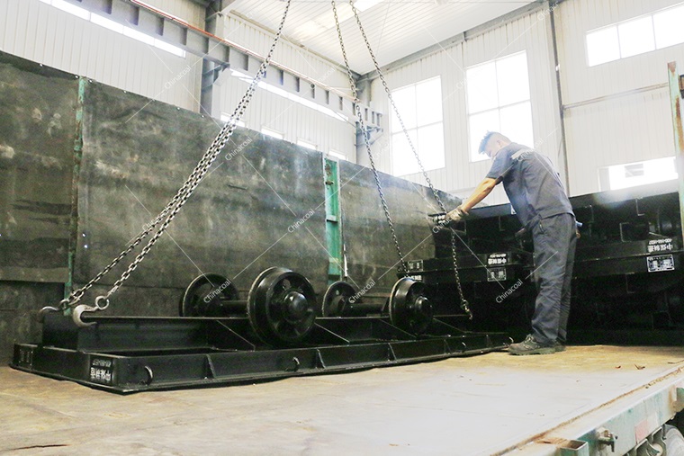 China Coal Group Sent A Batch Of Mining Flatbed Car To Shanxi Province