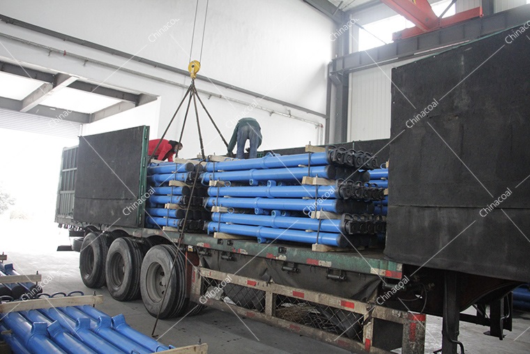 A Batch Of Mining Single Hydraulic Props Of China Coal Group Sent To Shanxi Province