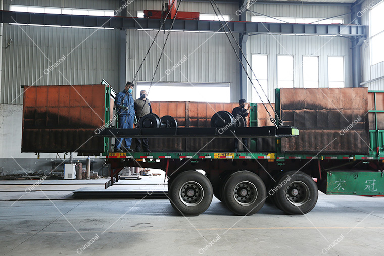 China Coal Group A Batch Hydraulic Props, Flatbed Truck, U-shaped Steel Bracket Sent To Nationwide Multiple Provinces