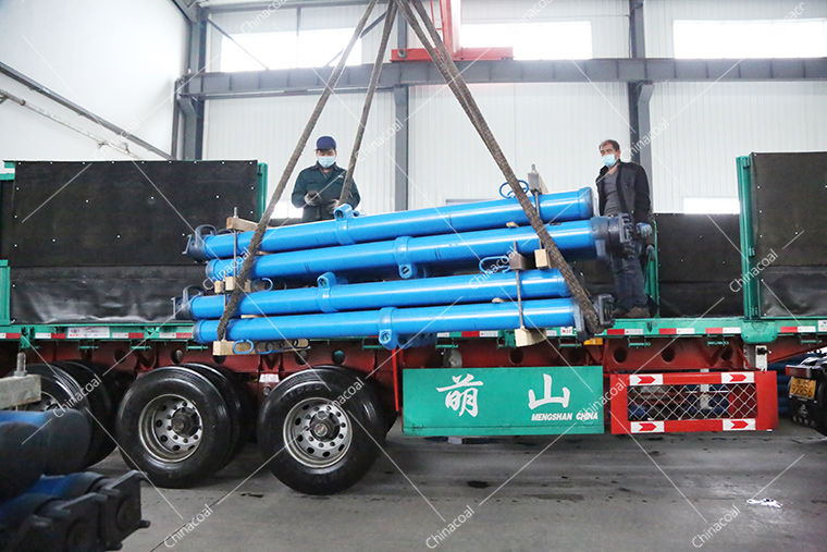 A Batch Of Mining Single Hydraulic Props From China Coal Group Was Sent To Shouyang, Shanxi