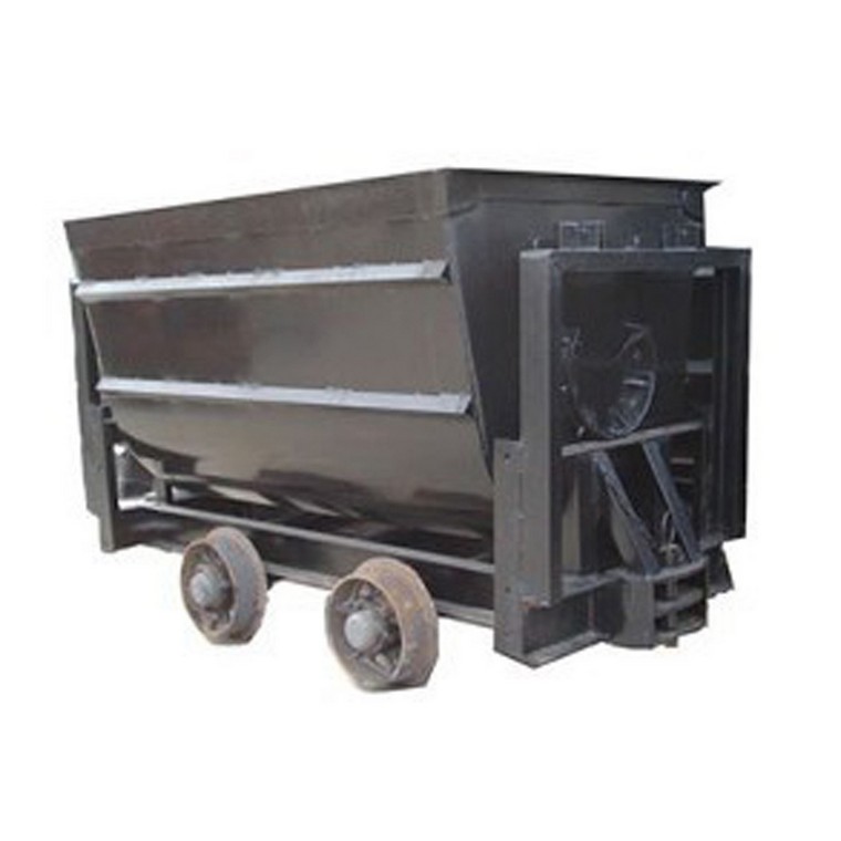 The unloading principle of side dumping mine wagon facilitates enterprise production