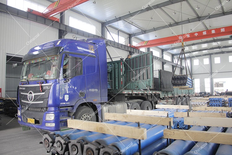 China Coal Group Sent A Batch Of Suspended Single Hydraulic Props To Jincheng, Shanxi