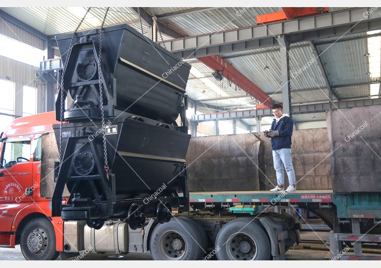 China Coal Group Sent A Batch Of Mining Bucket Tipping Wagon To Shaanxi